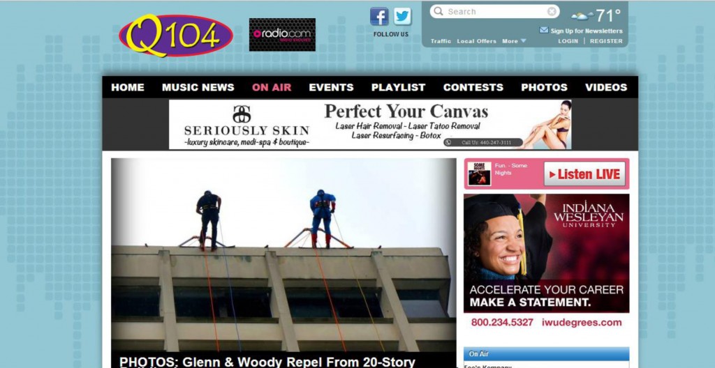Q104, Cleveland's Q104, how to get radio media interviews