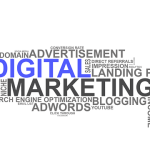 digital marketing word cloud for real estate agents